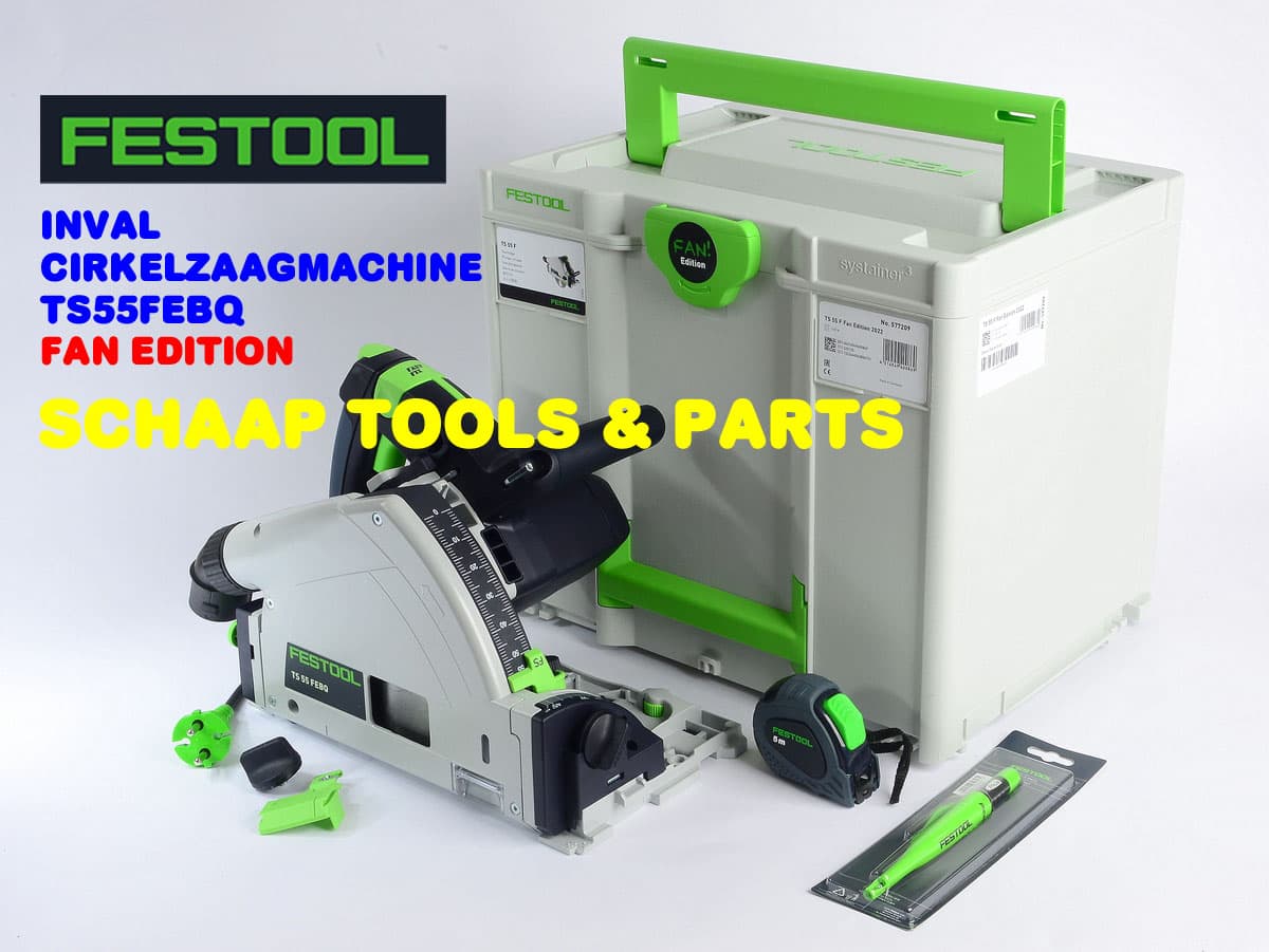 Invalcirkelzaagmachine TS 55 FEBQ-Plus FAN edition